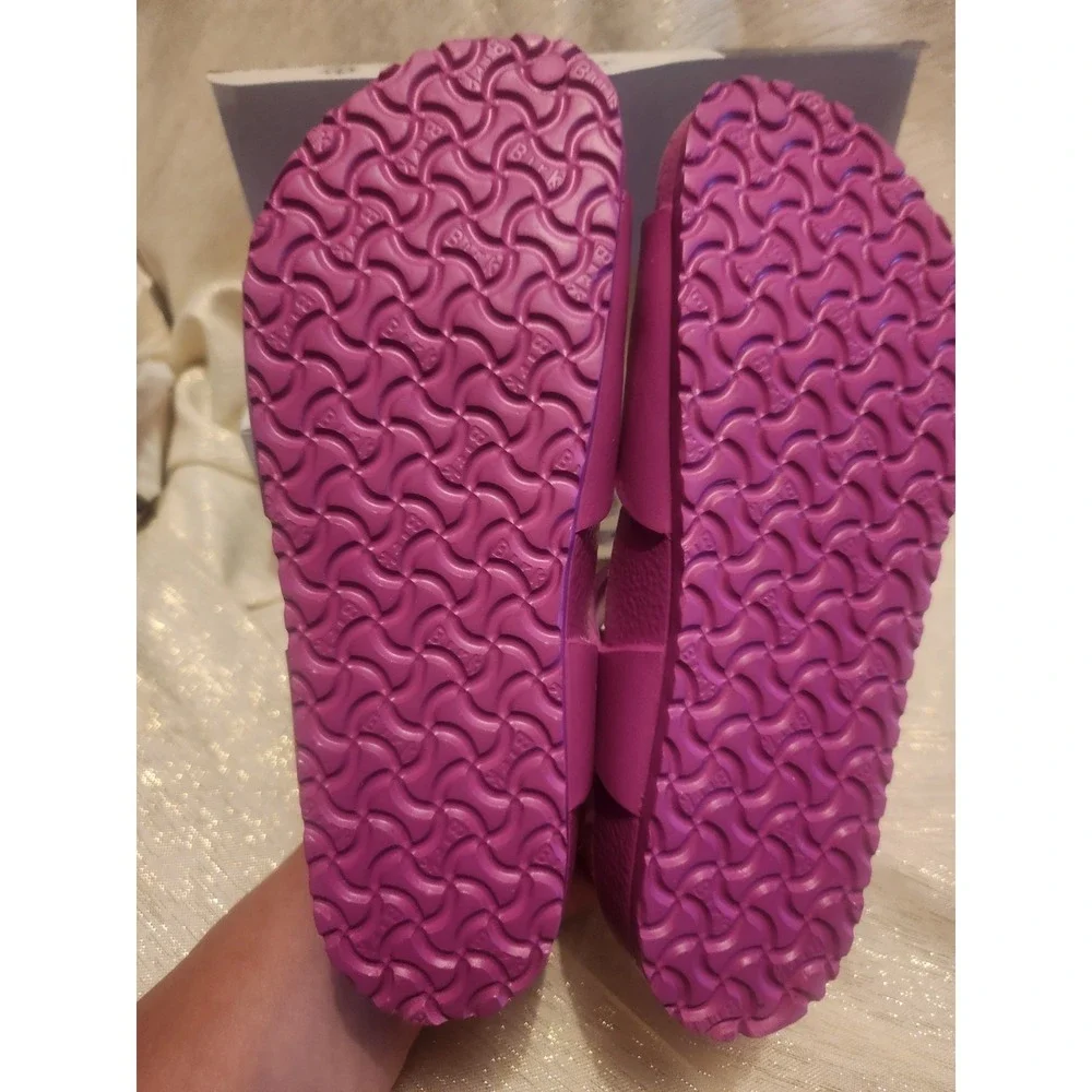 Birkenstock Rio Eva Kids Sandals Purple Pink Shoes Child Size L3 NEW